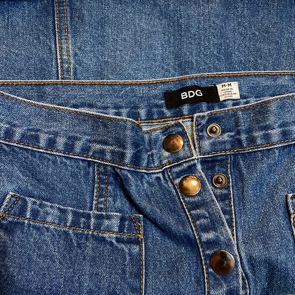 Urban Outfitters Button Down Denim Skirt Women’s Medium - Picture 3 of 7